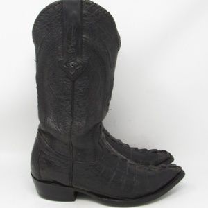 🇮🇹 Montana caiman cowboy boots mens size 9.5D